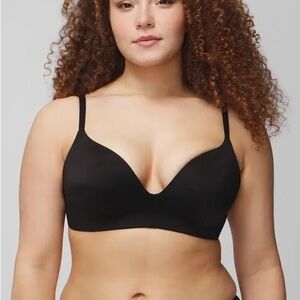 Soma Enhancing Shape Black Seamless Wireless Comfort Bra